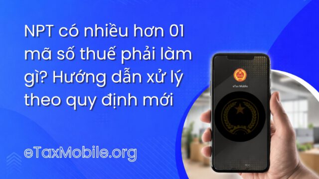 Minh hoạ bài viết: NPT có nhiều hơn 01 mã số thuế phải làm gì? Hướng dẫn xử lý theo quy định mới